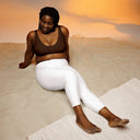 AIFFIA Logo WHT OUT Yoga Capri Leggings