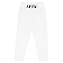 AIFFIA Logo WHT OUT Yoga Capri Leggings