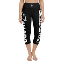 El Chapo Logo BLK OUT Yoga Capri Leggings