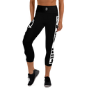 El Chapo Logo BLK OUT Yoga Capri Leggings