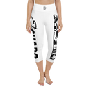 El Chapo Logo WHT OUT Yoga Capri Leggings