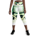 AIFFIA Poka Yoga WHT Capri Leggings