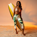 AIFFIA Poka Yoga WHT Capri Leggings