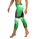 ABS Green MIC 1 Yoga Capri Leggings