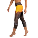 El Chapo Sunset Brunch Yoga Capri Leggings