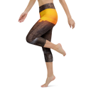 El Chapo Sunset Brunch Yoga Capri Leggings