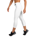 AIFFIA Logo WHT OUT Yoga Capri Leggings