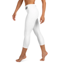AIFFIA Logo WHT OUT Yoga Capri Leggings