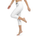 AIFFIA Logo WHT OUT Yoga Capri Leggings