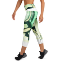 AIFFIA Poka Yoga WHT Capri Leggings