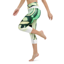 AIFFIA Poka Yoga WHT Capri Leggings