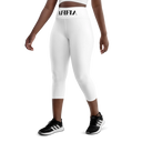 AIFFIA Logo WHT OUT Yoga Capri Leggings