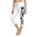 El Chapo Logo WHT OUT Yoga Capri Leggings