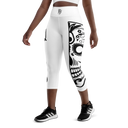 El Chapo Logo WHT OUT Yoga Capri Leggings
