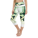 AIFFIA Poka Yoga WHT Capri Leggings