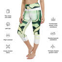 AIFFIA Poka Yoga WHT Capri Leggings