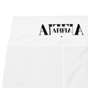 AIFFIA Logo WHT OUT Yoga Capri Leggings