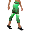 ABS Green MIC 1 Yoga Capri Leggings