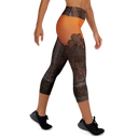 El Chapo Sunset Brunch Yoga Capri Leggings