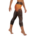 El Chapo Sunset Brunch Yoga Capri Leggings