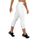 AIFFIA Logo WHT OUT Yoga Capri Leggings