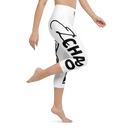 El Chapo Logo WHT OUT Yoga Capri Leggings