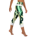 AIFFIA Poka Yoga WHT Capri Leggings