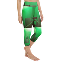 ABS Green MIC 1 Yoga Capri Leggings