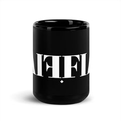 AIFFIA Logo Black Glossy Mug
