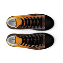 El Chapo Sunset Brunch BLK Men’s Black high top canvas shoes