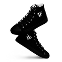 AIFFIA Logo BLK Out Short Men’s high top canvas shoes