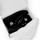 AIFFIA Logo BLK Out Short Men’s high top canvas shoes