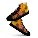 El Chapo Sunset Brunch BLK Men’s Black high top canvas shoes