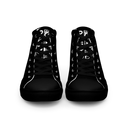 El Chapo BLK Out Men’s high top canvas shoes