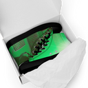 ABS Green Mic 1 BLK Men’s high top canvas shoes