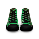 ABS Green Mic 1 BLK Men’s high top canvas shoes