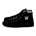 AIFFIA Logo BLK Out Short Men’s high top canvas shoes