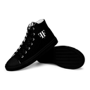 AIFFIA Logo BLK Out Short Men’s high top canvas shoes