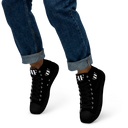 AIFFIA Logo BLK Out Short Men’s high top canvas shoes