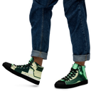 AIFFIA POKA 1 BLK Men’s high top canvas shoes