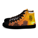 El Chapo Sunset Brunch BLK Men’s Black high top canvas shoes