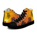 El Chapo Sunset Brunch BLK Men’s Black high top canvas shoes