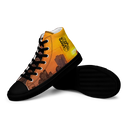 El Chapo Sunset Brunch BLK Men’s Black high top canvas shoes
