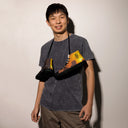 El Chapo Sunset Brunch BLK Men’s Black high top canvas shoes