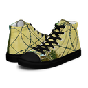 B&G AFGHAN WIRE 1 BLK Men’s high top canvas shoes