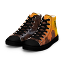 El Chapo Sunset Brunch BLK Men’s Black high top canvas shoes