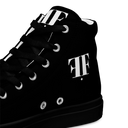 AIFFIA Logo BLK Out Short Men’s high top canvas shoes