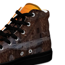 El Chapo Sunset Brunch BLK Men’s Black high top canvas shoes