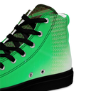 ABS Green Mic 1 BLK Men’s high top canvas shoes