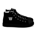 AIFFIA Logo BLK Out Short Men’s high top canvas shoes